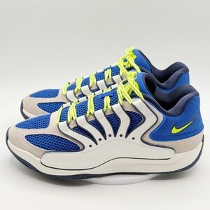 Nike KD18 "Smart City" Size 11.5 Mens Hyper Royal Neon Yellow HV1992-400
